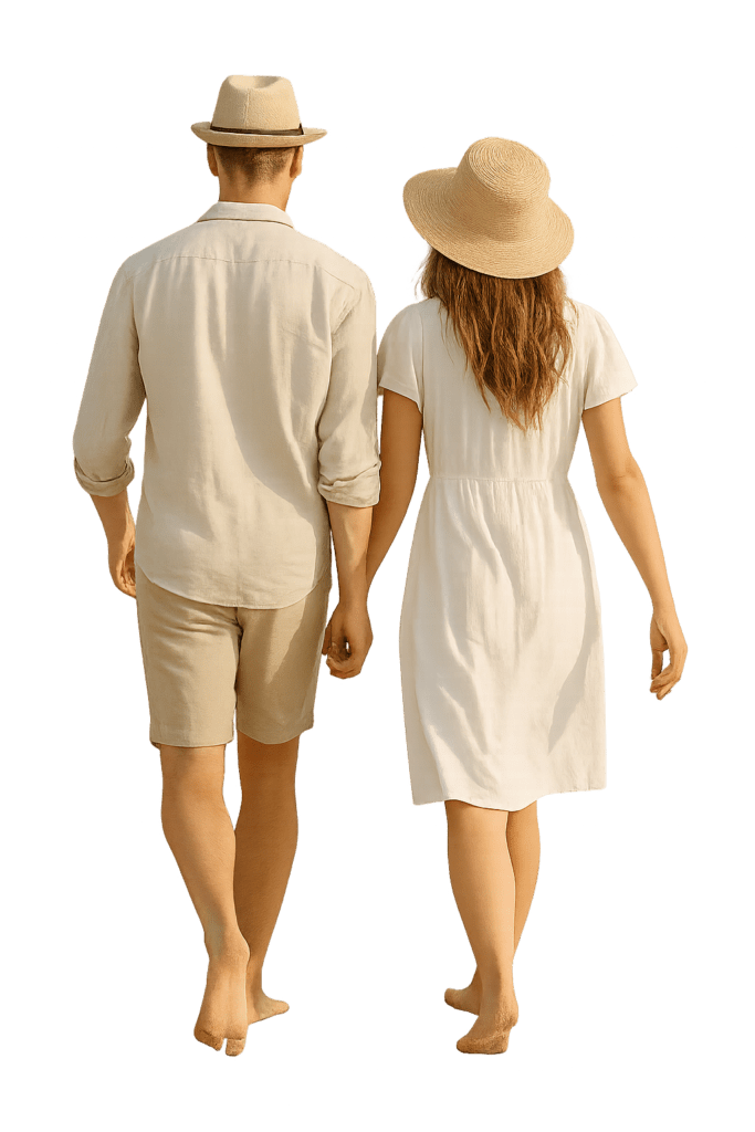 Spacer po plaży Dębina